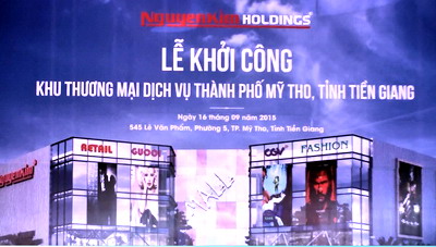 LỄ KHỞI CÔNG Khu Thương mại dịch vụ thành phố Mỹ Tho, tỉnh Tiền Giang